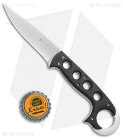 CRKT Alaska Carcajou Hunter Fixed Blade Knife (3.1" Satin) 2005 -CRKT Knives Shop CRKT Alaska Carcajou hunter satin BHQ 69081 er size