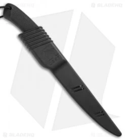 CRKT Big Eddy Fixed Blade Fillet Knife (6.75" Serr) 3008N -CRKT Knives Shop CRKT Big Eddy Fillet Serr 3008 BHQ 43732 jr sheath