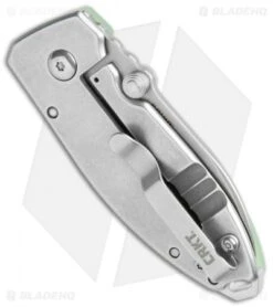 CRKT Burnley Squid Frame Lock Knife Natural G-10 (2.25" SW D2) -CRKT Knives Shop CRKT Burnley Squid FL Natural G 10 Satin BHQ 107739 jr side