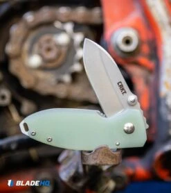 CRKT Burnley Squid Frame Lock Knife Natural G-10 (2.25" SW D2) -CRKT Knives Shop CRKT Burnley Squid Frame Lock Knife Natural G 10 Stonewash D2 BHQ 107739 kp moto peg web