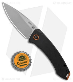 CRKT Burnley Tuna Compact Liner Lock Knife Black G-10 (2.73" Stonewash) 2522 -CRKT Knives Shop CRKT Burnley Tuna Compact LL Black G 10 SW BHQ 178675 jr bottlecap