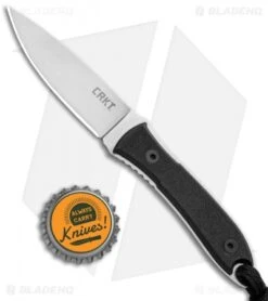 CRKT Carson F4-02N Fixed Blade Neck Knife Black G-10 (2.88" Satin) -CRKT Knives Shop CRKT Carson F4 02N Neck Knife Black G 10 Satin CRF402N BHQ 90721 jr bottlecap