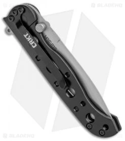 CRKT Carson M16-01S EDC Spear Point Flipper Knife (3.125" Bead Blast) -CRKT Knives Shop CRKT Carson M16 01S EDC SP Flipper BB M16 01S BHQ 11417 jr side