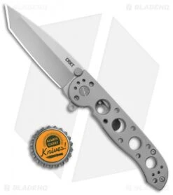 CRKT M16-02SS Stainless Steel Frame Lock Knife Tanto (3" Bead Blast) -CRKT Knives Shop CRKT Carson M16 02SS SS BB FL Satin BHQ 138965 jr bottlecap