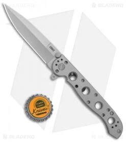 CRKT M16-03SS Stainless Steel Frame Lock Knife Spear Point (3.5" Bead Blast) 7 CRKT M16-03SS Stainless Steel Frame Lock Knife Spear Point (3.5" Bead Blast) -CRKT Knives Shop CRKT Carson M16 03SS SS BB FL SP BB BHQ 138966 jr bottlecap