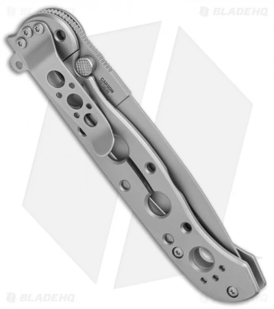 CRKT M16-03SS Stainless Steel Frame Lock Knife Spear Point (3.5" Bead Blast) 3 CRKT M16-03SS Stainless Steel Frame Lock Knife Spear Point (3.5" Bead Blast) - Image 3