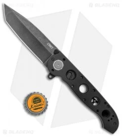 CRKT Carson M16-04DB Tanto Dead Bolt Lock Flipper Knife (3.89" Black SW) 7 CRKT Carson M16-04DB Tanto Dead Bolt Lock Flipper Knife (3.89" Black SW) -CRKT Knives Shop CRKT Carson M16 04DB Tanto Dead Lock Black Flipper Black SW BHQ 138943 jr bottlecap