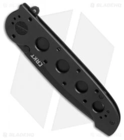 CRKT Carson M16-04KS Tanto Frame Lock Flipper Knife (3.87" Black) -CRKT Knives Shop CRKT Carson M16 04KS Tanto black BHQ 76690 er spine