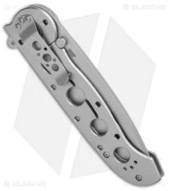 CRKT M16-04SS Stainless Steel Frame Lock Knife Tanto (3.9" Bead Blast) 6 CRKT M16-04SS Stainless Steel Frame Lock Knife Tanto (3.9" Bead Blast) -CRKT Knives Shop CRKT Carson M16 04SS SS Tanto FL Flipper BB BHQ 138967 jr side