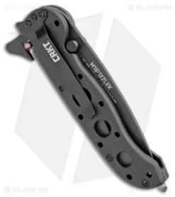 CRKT Carson M16-12ZLEK Tanto Flipper Knife Zytel (3" Black Serr) 6 CRKT Carson M16-12ZLEK Tanto Flipper Knife Zytel (3" Black Serr) -CRKT Knives Shop CRKT Carson M16 12ZLEK Tanto Zytel Black Serr BHQ 9882 jr side