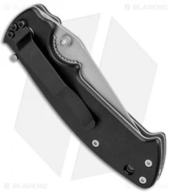 CRKT Crawford Kasper Liner Lock Knife Black Zytel (3.1" Bead Blast) 6772 -CRKT Knives Shop CRKT Crawford Kasper LL Black Zytel BB 6772 BHQ 87021 jr side