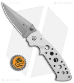 CRKT Crawford Kasper Professional Liner Lock Knife Silver (3" Gray) 7772 7 CRKT Crawford Kasper Professional Liner Lock Knife Silver (3" Gray) 7772 -CRKT Knives Shop CRKT Crawford Kasper Professional LL Silver Gray 7772 BHQ 76580 jr bottlecap