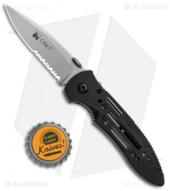 CRKT Crawford Point Guard Liner Lock Knife (3.5" Bead Blast Serr) 6762 7 CRKT Crawford Point Guard Liner Lock Knife (3.5" Bead Blast Serr) 6762 -CRKT Knives Shop CRKT Crawford PG LL BB Serr 6762 BHQ 87727 jr bottlecap