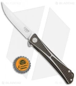 CRKT Crossbones Limited Edition Liner Lock Knife Ti (3.5" Satin M390) 7531 -CRKT Knives Shop CRKT Crossbones Limited Edition LL Ti Satin 7531 BHQ 97577 jr bottlecap