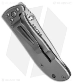 CRKT Drifter Frame Lock Knife Stainless Steel (3" Satin) -CRKT Knives Shop CRKT Drifter FL Case Agriculture BHQ 154228 td side