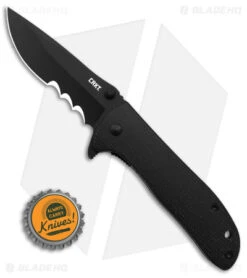 CRKT Drifter Knife W/ Veff Serrations Black Resin Infused Handle (2.82" Black) 7 CRKT Drifter Knife W/ Veff Serrations Black Resin Infused Handle (2.82" Black) -CRKT Knives Shop CRKT Drifter Knife w Veff Seerations Black Resin Infused Handle 2in Black BHQ 180917 td size