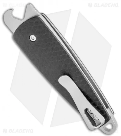 CRKT Dually Knife W/ Bottle Opener Black (2.5" Stonewash) 7086 3 CRKT Dually Knife W/ Bottle Opener Black (2.5" Stonewash) 7086 - Image 3