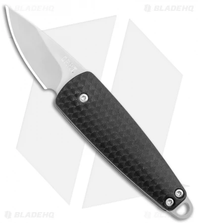 CRKT Dually Knife W/ Bottle Opener Black (2.5" Stonewash) 7086 1 CRKT Dually Knife W/ Bottle Opener Black (2.5" Stonewash) 7086