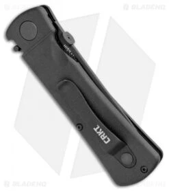 CRKT Folding Hissatsu Spring Assisted Knife (3.875" Black) 2903 -CRKT Knives Shop CRKT Folding Hissatsu SA Black 2903 BHQ 1948 jr side