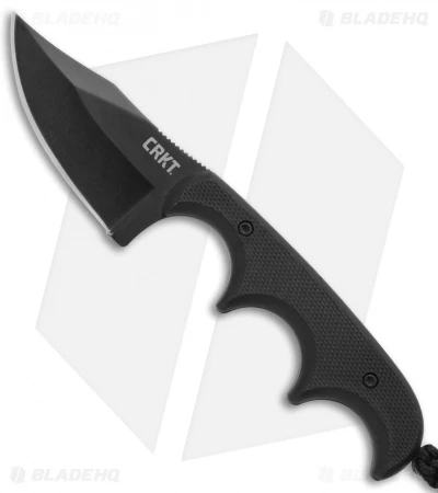 CRKT Folts Minimalist Bowie Neck Knife Black G-10 (2" Black) 2387K 1 CRKT Folts Minimalist Bowie Neck Knife Black G-10 (2" Black) 2387K