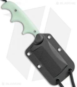 CRKT Folts Minimalist Cleaver Neck Knife Natural G-10 (2.1" Stonewash D2) -CRKT Knives Shop CRKT Folts Minimalist Cleaver Neck Knife Natural G 10 SW BHQ 119273 jr sheath