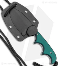 CRKT Folts Minimalist Spear Point Neck Knife Green Resin/Fiber (2.1" Stonewash) -CRKT Knives Shop CRKT Folts Minimalist SP Neck Knife Green Resin Fiber SW BHQ 145872 jr sheath
