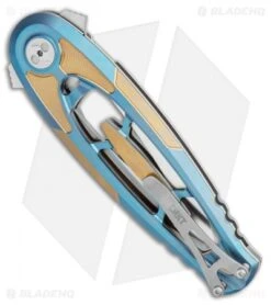 CRKT Hirin Liner Lock Knife Titanium (3.5" Satin M390) 5042 7 CRKT Hirin Liner Lock Knife Titanium (3.5" Satin M390) 5042 -CRKT Knives Shop CRKT Hirin Frame Lock Knife 3.5in Satin 5042 BHQ 113913 LS Side