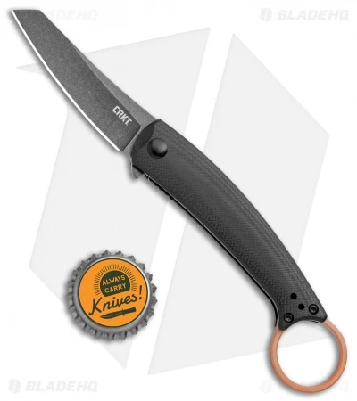 CRKT Ibi Liner Lock Folding Knife Black G-10 (2.75" Black) 7150 4 CRKT Ibi Liner Lock Folding Knife Black G-10 (2.75" Black) 7150 - Image 4