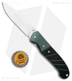 CRKT Ignitor Spring Assisted Knife Black & Green G10 (3.38" Satin) 6850 -CRKT Knives Shop CRKT Ignitor SA Black Green G 10 Satin 6850 BHQ 4374 jr bottlecap