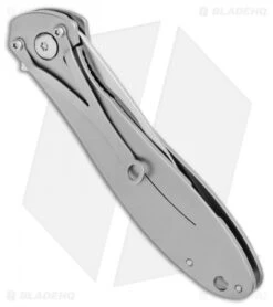 CRKT Ken Onion Large Eros Stainless Steel Frame Lock Knife (2.84" Satin) K456XXP -CRKT Knives Shop CRKT Ken Onion Large Eros SS FL Satin 456XXP BHQ 21375 jr side