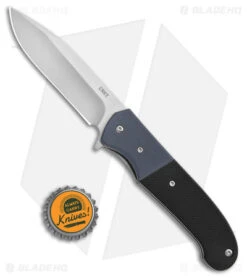 CRKT Ken Steigerwalt Ignitor Spring Assisted Knife Two Tone G10 (3.48") -CRKT Knives Shop CRKT Ken Steigerwalt Ignitor SA TT G 10 SAtin BHQ 178668 jr bottlecap