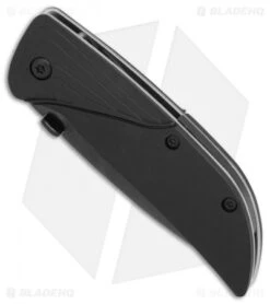 CRKT Koji Hara Ichi Spring Assisted Knife Black (2.5" Black) 1070K -CRKT Knives Shop CRKT Koji Hara Ichi black black BHQ 0650 er spine