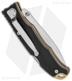 CRKT Lake Laredo Lockback Knife Black G-10 (3.25" Satin Serr) 7266 6 CRKT Lake Laredo Lockback Knife Black G-10 (3.25" Satin Serr) 7266 -CRKT Knives Shop CRKT Lake Laredo LB Black G 10 Satin Serr 7266 BHQ 85978 jr side