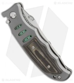 CRKT Lake Sentinel Liner Lock Folding Knife Micarta/Blue (3.3" Satin) 7122M -CRKT Knives Shop CRKT Lake Sentinel micarta blue satin 7122M BHQ 69072 er side