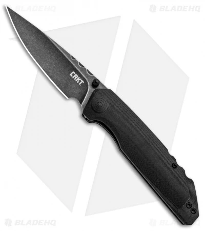 CRKT Lerch Fast Lane OutBurst Assisted Knife Black (3.5 " Black) 7045 1 CRKT Lerch Fast Lane OutBurst Assisted Knife Black (3.5 " Black) 7045