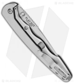 CRKT Lerch Flat Out OutBurst Assisted Knife Stainless Steel (3.57" Satin) 7016 6 CRKT Lerch Flat Out OutBurst Assisted Knife Stainless Steel (3.57" Satin) 7016 -CRKT Knives Shop CRKT Lerch Flat Out OutBurst Assited SS Satin 7016 BHQ 92319 jr side