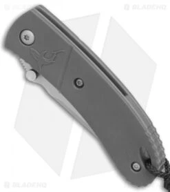 CRKT Lightfoot Urban Shark Liner Lock Knife Gray (2.5" Satin) -CRKT Knives Shop CRKT Lightfoot Urban Shark gray satin BHQ 76311 er spine