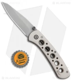 CRKT Long's Peak Liner Lock Knife Alloy (2.8" Bead Blast) 6602N -CRKT Knives Shop CRKT Longs Peak LL Alloy BB 6602N BHQ 87020 jr bottlecap