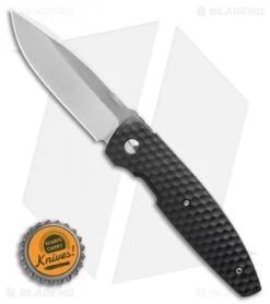 CRKT Lucas Burnley Aux Liner Lock Folding Knife Black (3.25" Satin) 1220 -CRKT Knives Shop CRKT Lucas Burnley Aux Liner Lock Folding Knife Black 3.25 Satin 1220 BHQ 51815 LS Bottlecp