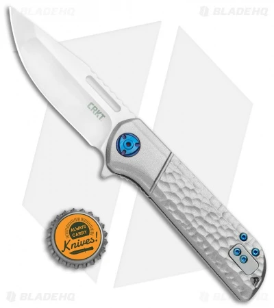 CRKT Mah Lanny Spring Assisted Liner Lock Knife Aluminum (3.2" Satin) 6525 4 CRKT Mah Lanny Spring Assisted Liner Lock Knife Aluminum (3.2" Satin) 6525 - Image 4