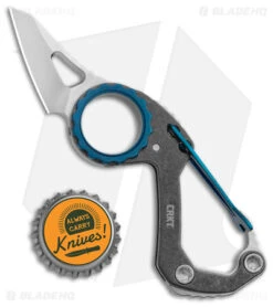 CRKT Mike Bond Compano Sheepsfoot Slip Joint Knife Carabiner (1.44" Satin) 7 CRKT Mike Bond Compano Sheepsfoot Slip Joint Knife Carabiner (1.44" Satin) -CRKT Knives Shop CRKT Mike Bond Compano Sheepsfootf SJ Carabiner Satin BHQ 145867 jr bottlecap