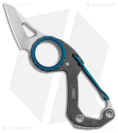 CRKT Mike Bond Compano Sheepsfoot Slip Joint Knife Carabiner (1.44" Satin) 1 CRKT Mike Bond Compano Sheepsfoot Slip Joint Knife Carabiner (1.44" Satin)