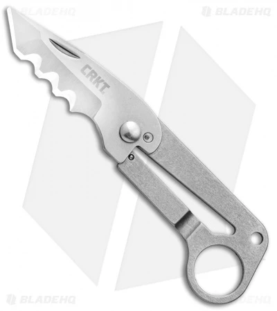 CRKT NIAD Framelock Folder Climbing Knife (1.625" Satin Serr) 2406 1 CRKT NIAD Framelock Folder Climbing Knife (1.625" Satin Serr) 2406