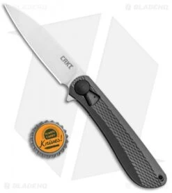 CRKT Onion Slacker Liner Lock Field Strip Knife Aluminum (3.32" Satin) K350KXP -CRKT Knives Shop CRKT Onion Slacker LL Field Strip Aluminum Satin K350KXP BHQ 92299 jr bottlecap