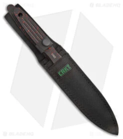 CRKT Onion Throwing Knives 3-Piece Set Black (6.25" Black/Red) -CRKT Knives Shop CRKT Onion Throwing Knives 3 Piece Set Black BHQ 178672 jr sheath