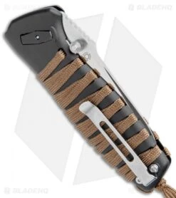 CRKT Parascale Deadbolt Lock Knife Cord Wrap (3.19" Satin) 6235 -CRKT Knives Shop CRKT Parascale Deadbolt Lock Cord Wrap Satin BHQ 103631 jr side