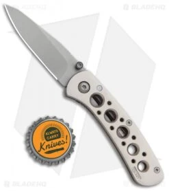 CRKT Pike's Peak Liner Lock Knife Alloy (2.3" Bead Blast) 6601N -CRKT Knives Shop CRKT Pikes Peak LL Alloy BB 6601N BHQ 87019 jr bottlecap