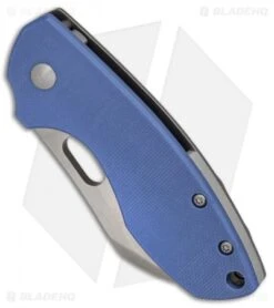 CRKT Pilar Frame Lock Knife Blue G-10 (2.4" Satin) 5311GB -CRKT Knives Shop CRKT Pilar Blue G10 satin BHQ 84146 er spine