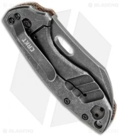 CRKT Pilar Frame Lock Knife Brown Linen Micarta BHQ Exclusive (2.4" Smokewash) 6 CRKT Pilar Frame Lock Knife Brown Linen Micarta BHQ Exclusive (2.4" Smokewash) -CRKT Knives Shop CRKT Pilar FL Linen Micarta Smokewash BHQ 113629 jr side