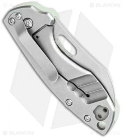 CRKT Pilar Frame Lock Knife Natural G-10 BHQ Exclusive (2.4" Stonewash D2) -CRKT Knives Shop CRKT Pilar FL Natural G 10 SW BHQ 113632 jr side